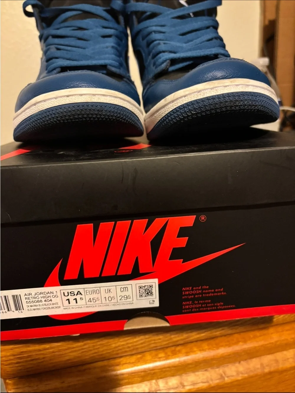 Nike Air Jordan Retro High OG “Dark Marina Blue”